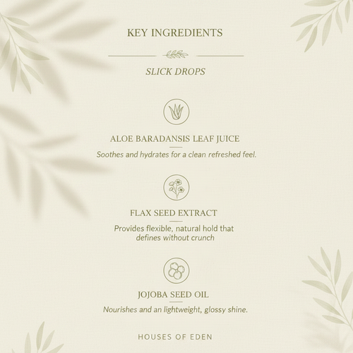 Slick Drops Key Ingredients